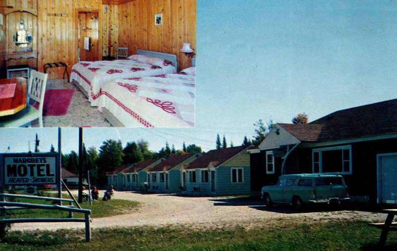 Margrets Motel - Old Postcard (newer photo)